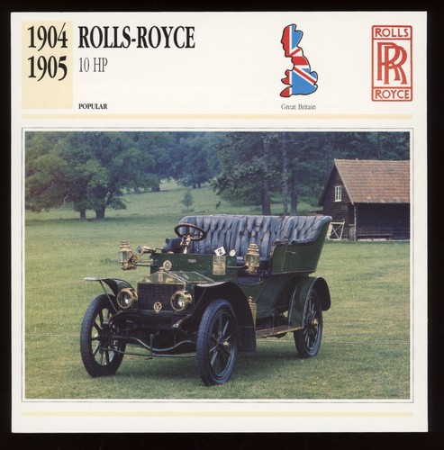 1904 1905 rolls royce 10hp - 1904,