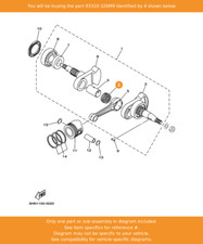 YAMAHA Bearing, 93310-326M9