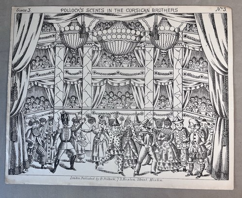Pollock toy theatre - toy, sheet
