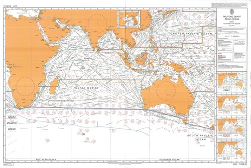 5126 routeing chart indian - 5,