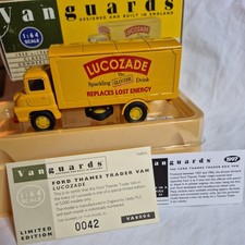 Lledo -  Vanguards -  Ford Thames Trader Van VA6004 'LUCOZADE'  1:64 Scale