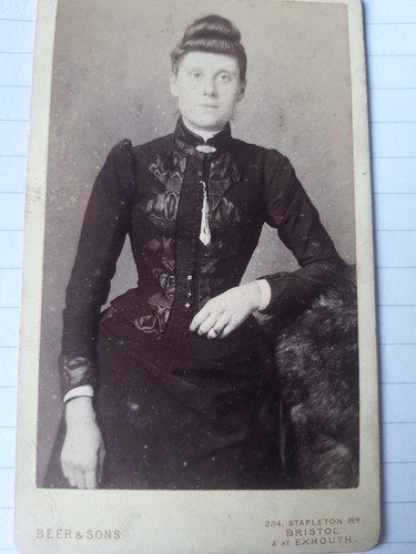 Cdv woman corset waist - cdv, fashion