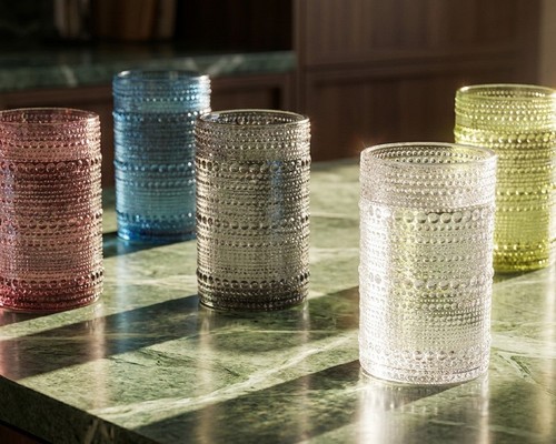 Beaded hobnail style glass - hobnail,