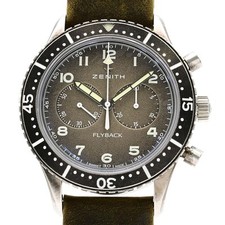 ZENITH Pilot Chronometro Tipo Cp-2 Flyback 11.2240.405 Men's Used Watch #61030