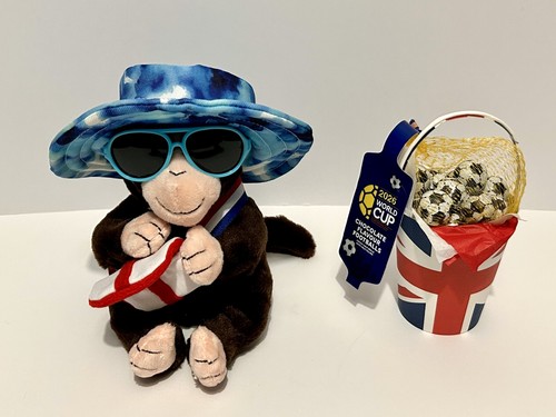 England supporter monkey with - monkey,