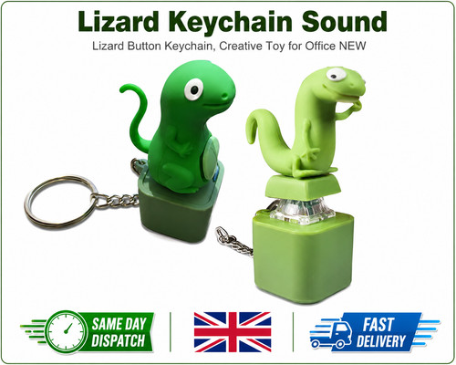 Lizard keychain sound - lizard, sound,