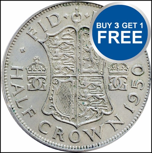 Half crown george choose - half,