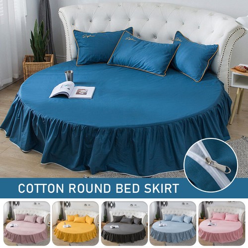Round bed sheet cotton - round,