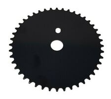 44T Black Chainring, Chainwheel To Fit OPC One Piece Crank Old School BMX, 