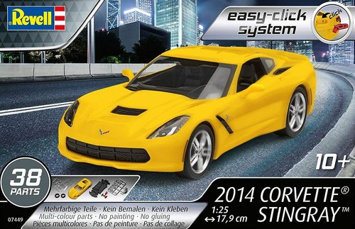 Revell 07449 2014 corvette - 07449.,