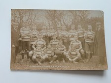 1906/7 Camborne Town RFC Photo Postcard.