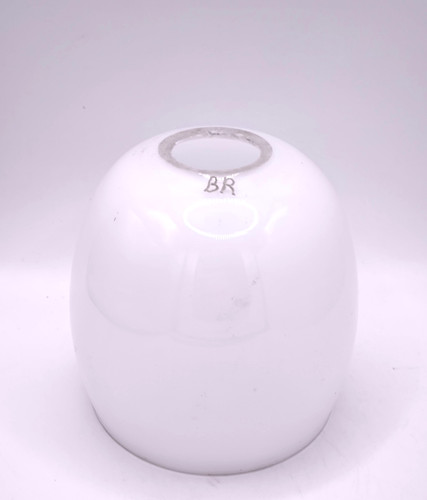 Vintage milk glass lamp - vintage,