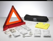 Genuine Toyota Safety Kit Branded Automotive Universal Accessory PW02200060
