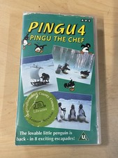 PINGU 4 PAL VHS VIDEO PINGU