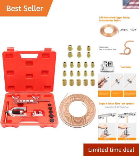Brake line flaring tool set - brake,