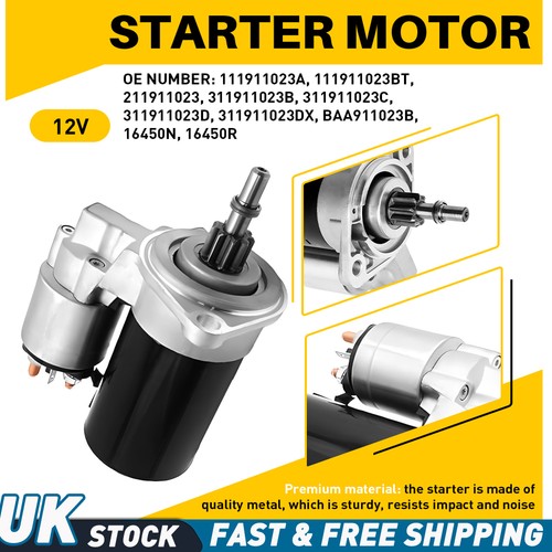 12v 7kw engine - starter, motor
