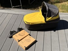 Mountain Buggy Carrycot Plus – Yellow/Black (Great Condition)