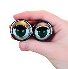 27mm Sleep Moving Eyes Dark Green Handpainted Fits Patti Playpal & Similar Dolls