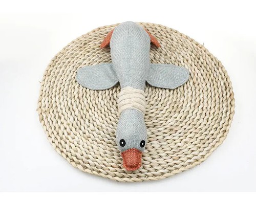 Pet dog puppy duck squeaker - duck,