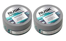 2 x Rusk Styling Collection Matte Clay 100ml
