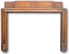 Original 1930s vintage Oak fireplace mantel Surround