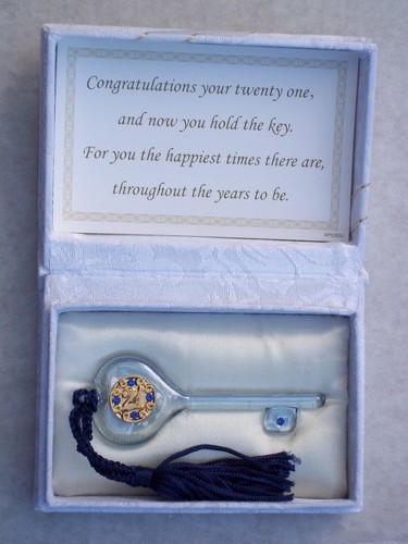21st birthday key the - key, to