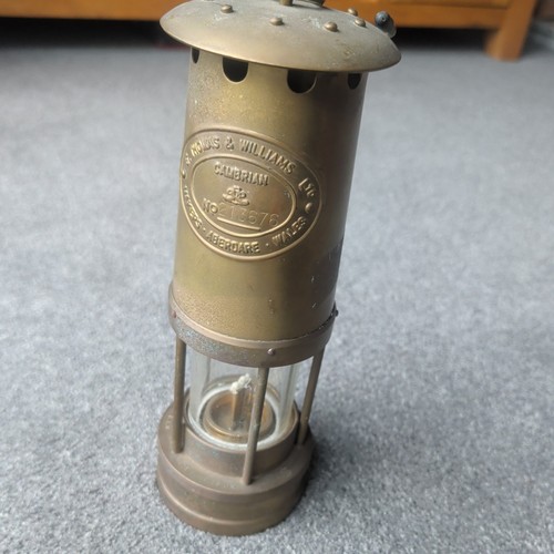 Miners lamp vintage thomas - miners, &