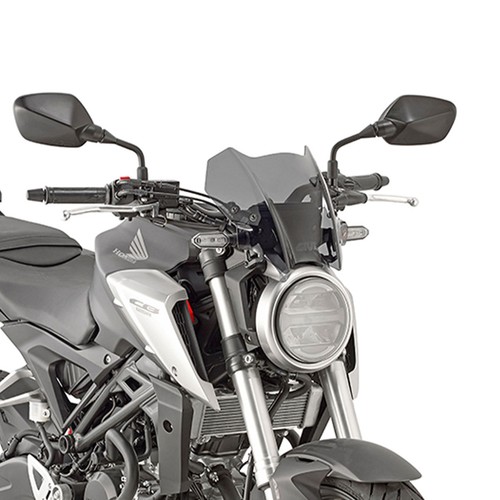 Windscreen givi smoke honda - windscreen,