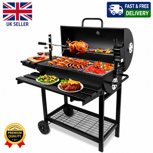 Xxl charcoal bbq - charcoal, smoker