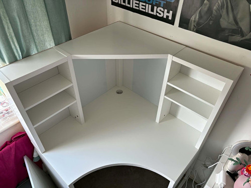 Ikea white corner - ikea,
