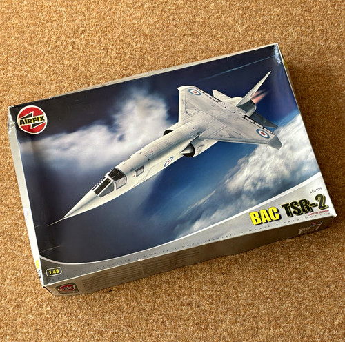 Airfix bac tsr 2 airplane - 1:48,