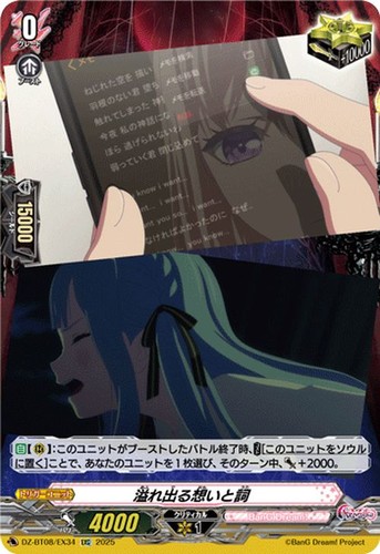 Overflowing thoughts and - thoughts, words