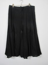 East Womens Black Crinkle