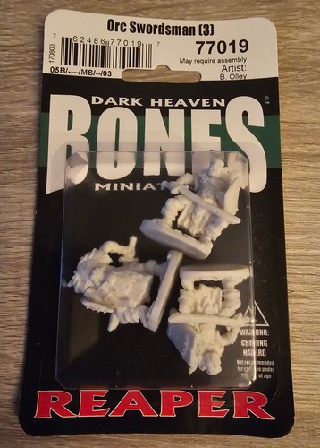 Reaper bones orc swordsman - reaper,