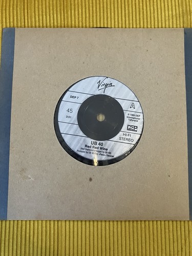 Ub40 red wine - wine, vinyl