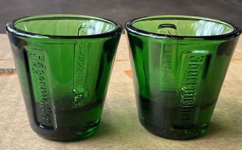 Jägermeister green glass - x,