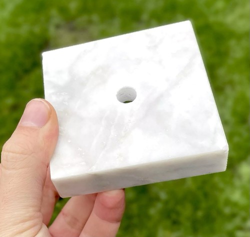 Marble stand base ornament - marble,