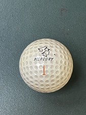 Vintage Golf Ball Rare Mercury