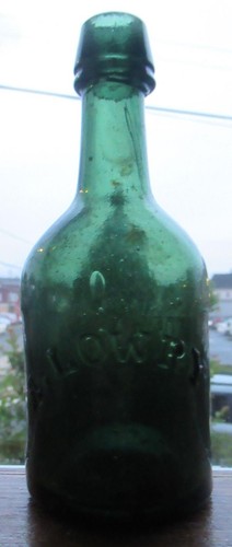 Green iron pontil - green,