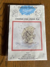 Forever friends Blanc counted cross stitch kit FRC61 Splish Splash