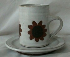 briglin studio pottery cup and