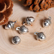 Acorn Charms 5pcs Antique