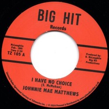 Johnnie mae matthews i have - johnnie,