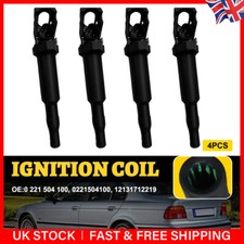 Set of 4 Ignition Coil Pack fits BMW Z4 E85 2.0 2.2 2.5 3.0 02 to 08 12131712219