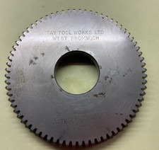 Gear Shaper Cutter 18 DP  20 pa 72 teeth By Tay Tools