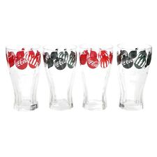 Coca Cola glasses festive