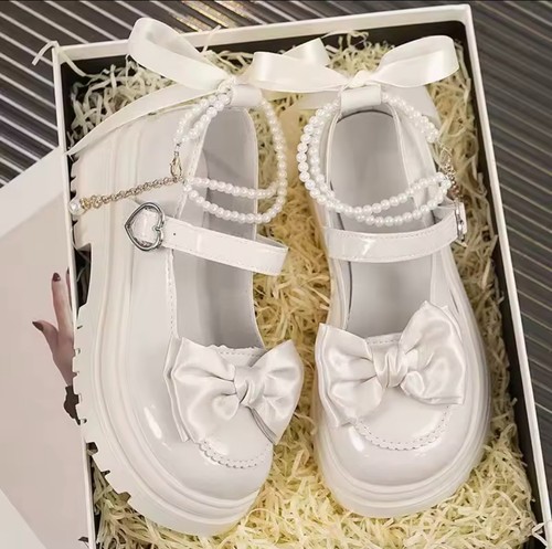 Beige lolita mary jane - mary, shoes