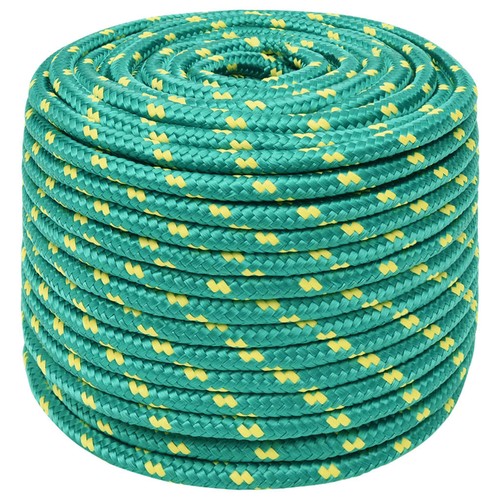 Boat rope green - 12, mm