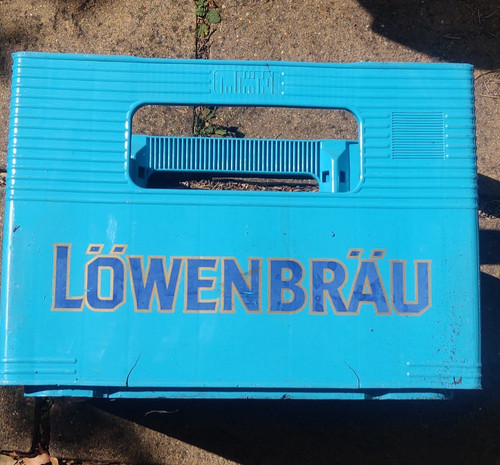 Lowenbrau german plastic craft - lowenbrau,
