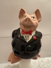 NatWest Pig Piggy Bank With Stopper Sir Nathaniel Westminster